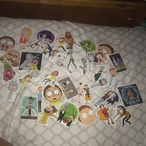 Rick and Morty stickers 2